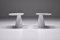 Italian Eros Series Marble Side Table by Mangiarotti Carrara for Skipper 3