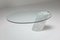 Glass Carrara Marble K1000 Coffee Table by Ronald Schmitt for Team Form AG, 1975 4