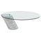 Glass Carrara Marble K1000 Coffee Table by Ronald Schmitt for Team Form AG, 1975 1