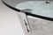 Glass Carrara Marble K1000 Coffee Table by Ronald Schmitt for Team Form AG, 1975 8