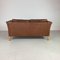 Brown Leather Sofa in the style of Morgensen, Image 5