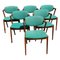 Model 42 Chairs in Teak by Kai Kristiansen, 1960s, Set of 6 1