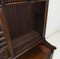 Large Breton Chestnut Cabinet with a Bench, 1900s 5