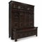 Large Breton Chestnut Cabinet with a Bench, 1900s, Image 2