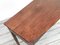 Antique English Mahogany Side Table or Writing Desk 8