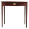 Antique English Mahogany Side Table or Writing Desk 1