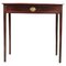 Antique English Mahogany Side Table or Writing Desk, Image 1