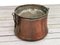 Large Antique Decorated Brass Pot or Cauldron, Image 10