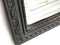 Antique Ebonised Hand Carved Oak Framed Mirror 5