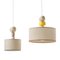 Yellow/Brown Spiedino Pendant Lamp by Whynot for Emko 2