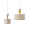 Pink/Grey Spiedino Pendant Lamp by Whynot for Emko, Image 2