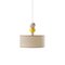 Yellow/Brown Spiedino Pendant Lamp by Whynot for Emko, Image 1