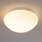 Milk White Glass Murano Ceiling Lamp, Italy, 1980s, Image 6