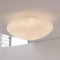 White Crystal Ceiling Light from Leucos, Italy, 1980s 2
