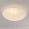 White Crystal Ceiling Light from Leucos, Italy, 1980s 8