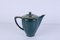 Cup Service for 6 People Richard Ginori Dark Green and Gold, Set of 15 13