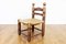 Straw Beech Chair from Charles Dudouyt, 1930s, Image 1