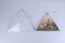 Aplique de cristal de Murano triangular de La Murrina, Imagen 5