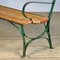 Banc de Jardin Vintage en Fer, 1920s 5