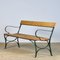 Vintage Iron Garden Bench, 1920s 1