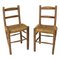 19th Century French Brutalist Side Chairs, Set of 2, Image 1