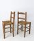 19th Century French Brutalist Side Chairs, Set of 2 6