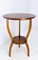 Mid-Century French Chestnut Sellette Table or Plant Holder, 1950s, Image 4