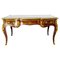 Bureau Plat Style Louis XV Mid-Century, France 1