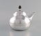 Art Nouveau Teapot in Sterling Silver with Shaft and Knob in Ebony from Georg Jensen, Image 6