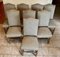 High Back Chairs, Set of 8 1