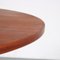 Round Danish Crossbase Dining Table, 1960s 6