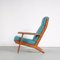 GE290 Chair with Ottoman by Hans J. Wegner for Getama, Denmark, 1950s, Set of 2, Image 5