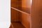 Modern Architectural Italian Walnut Cabinet, 1960s, Image 4