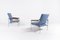 Danish Lounge Chairs by Kay Boeck Hansen for Fritz Hansen, 1970s, Set of 2 3