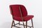 Swedish TeVe Chair by Alf Svensson for Studio Ljungs, 1950s 9