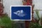 Kind of Cyan, Rendu 3D de Paysage de Montagne en Bleu Profond, 2021, Cyanotype 4