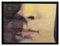 Olivier Furter, Face II, 2021, olio su carta, con cornice, Immagine 2