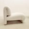 Mid-Century Modern Italian White Lounge Chairs, 1960s, Set of 2 12