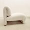 Mid-Century Modern Italian White Lounge Chairs, 1960s, Set of 2, Image 12