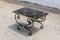 Vintage French Wrought Iron Coffee Table 2