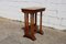Vintage French Wooden Nesting Tables, Set of 4 1
