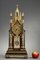 Gilded & Bronze Patinated Cathedral Clock, Image 2