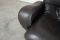Vintage Swiss Brown Leather Lounge Chair from De Sede, 1970s, Image 19