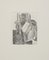 Pablo Picasso, L'Homme au chapeau, 1947, Acquaforte originale, Immagine 1