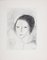 Marie Laurencin, Tête de jeune fille, 1947, Gravure à l'Eau-Forte 4