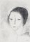 Marie Laurencin, Tête de jeune fille, 1947, Original Etching, Image 1