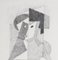 Jean Metzinger, Composition, 1947, Grabado a punta seca original, Imagen 3