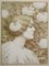 Paul Berthon, Les Maîtres de L'Affiche: Jeune Femme aux Fleurs, 1899, Litografía, Imagen 1