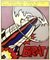 Roy Lichtenstein, As I Opened Fire, 1970s, Triptych of Offset Lithograph Posters, Set of 3, Image 1