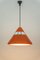 Grande Lampe à Suspension Orange par Kazuo Motozawa, 1970s 6